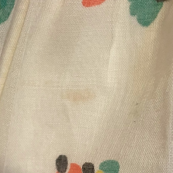 Vintage 70's Empire Waist Bell Sleeve Hippie Boho Lace Floral Prairie Maxi Dress - Picture 11 of 13